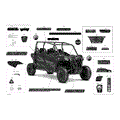 DECALS - 1000R - 2019 CAN AM MAVERICK SPORT MAX 1000R DPS