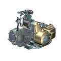 1P52YH-2 ENGINE - 2024 CFMOTO CFORCE 110