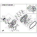 CVT CASE ASSY. - 2021 CFMOTO CFORCE 400