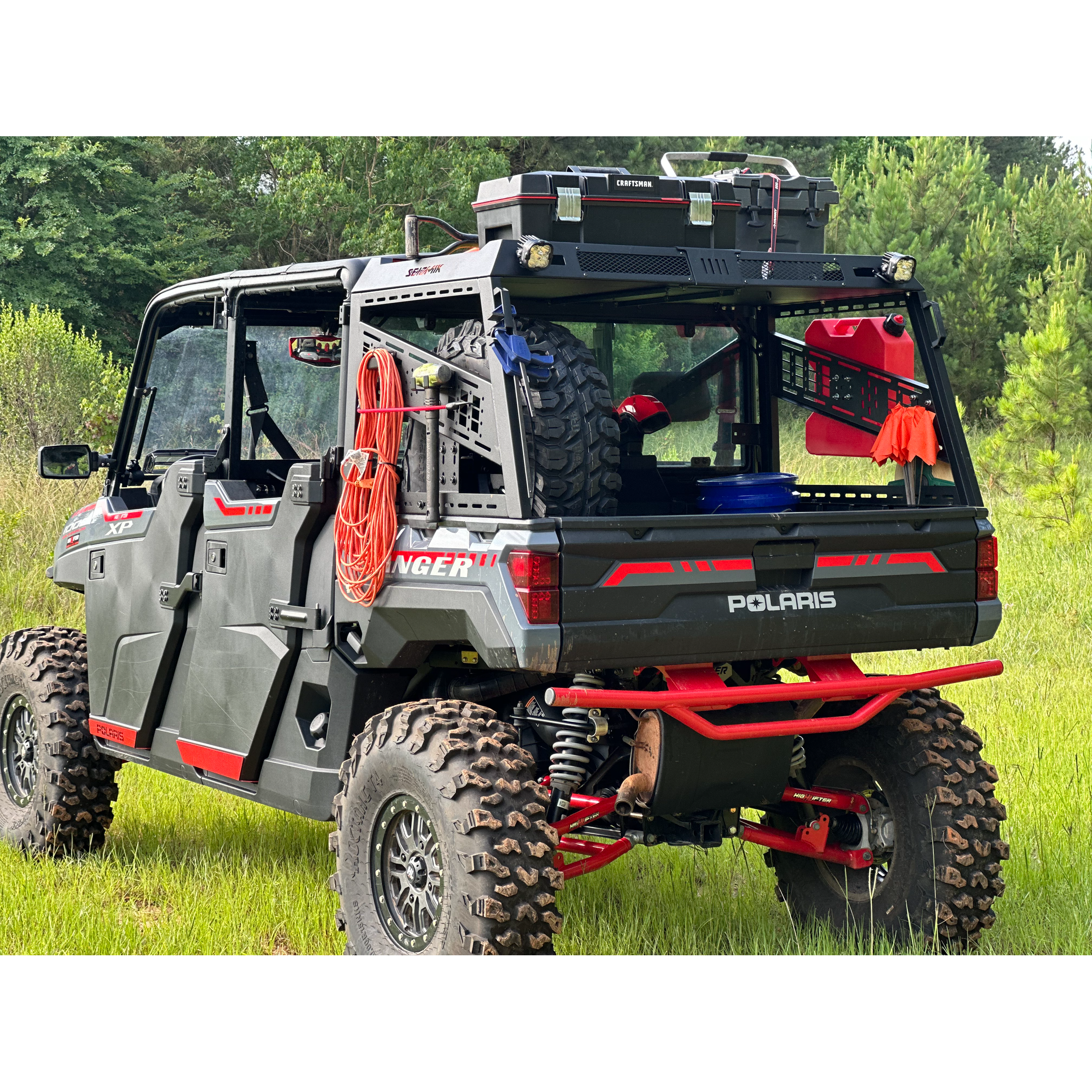 Polaris Ranger/Can-Am Defender Basket Bed Rack by Seizmik Witchdoctors