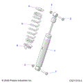 SUSPENSION: SHOCK REAR - 2020 POLARIS SPORTSMAN TOURING XP 1000 48"