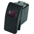 Lighted Switch Rocker Switch Red Lite by DragonFire Racing