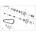 REAR AXLE - 2023 CFMOTO CFORCE 110