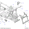 CHASSIS: FRONT CAB SUPPORTS - 2023 POLARIS SCRAMBLER XP 1000 S 55" 49S