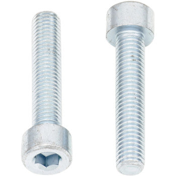 Two Allen Bolts Socket Head M8 x 40 screws from a 10-Pack by Bolt are shown side by side on a white background—one flat, one upright—to display the threaded body and Allen head.