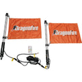 2 ft. Spiral LED Whip - Clear by DragonFire Racing