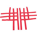 Polaris - Yamaha - Suzuki - Nerf Bar Net Red by Motorsport Products