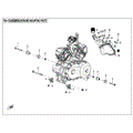 ENGINE MOUNTING PARTS - 2022 CFMOTO ZFORCE 800 Trail
