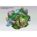 LONG BLOCK (DRY CLUTCH) - 2022 CFMOTO UFORCE 800
