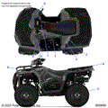 BODY: DECALS STANDARD - 2024 POLARIS SPORTSMAN 570