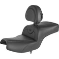RoadSofa™ Seat - with Backrest - Black with Black Stitching by Saddlemen