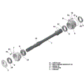DRIVE SHAFT - 1010R - 2019 CAN AM MAVERICK SPORT 1000R X MR