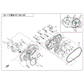 CVT CASE ASSY - 2018 CFMOTO CFORCE 500 S