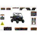 BODY - WARNING DECALS - 2023 CAN AM DEFENDER HD7 DPS