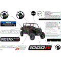 BODY - DECALS - 2024 CAN AM COMMANDER MAX 1000R EFI X MR - WILDLAND CAMO - 64" WIDTH