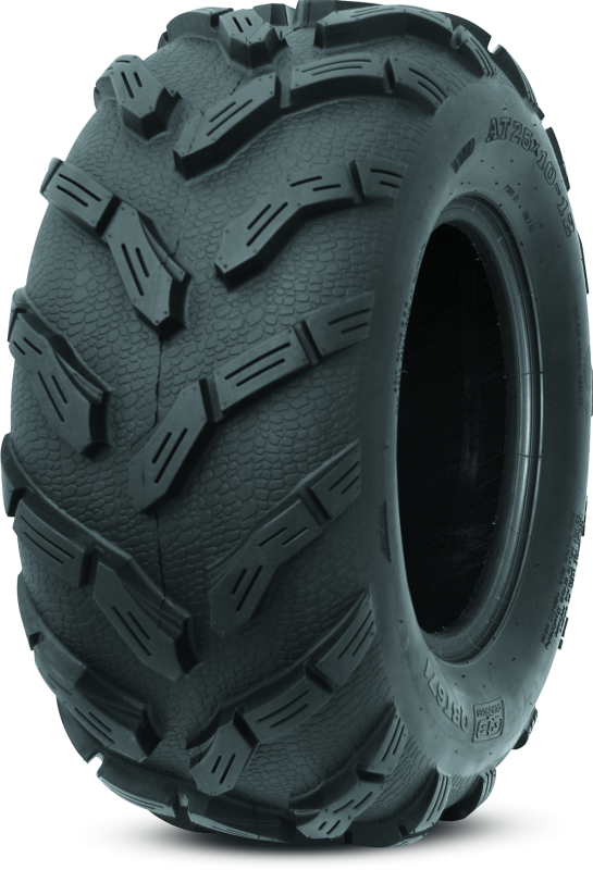 QuadBoss QBT671 Mud Tire - 25x10-12 6-Ply for ATV and UTV
