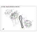 CYLINDER/CYLINDER HEAD ASSY - 2019 CFMOTO CFORCE 500 S
