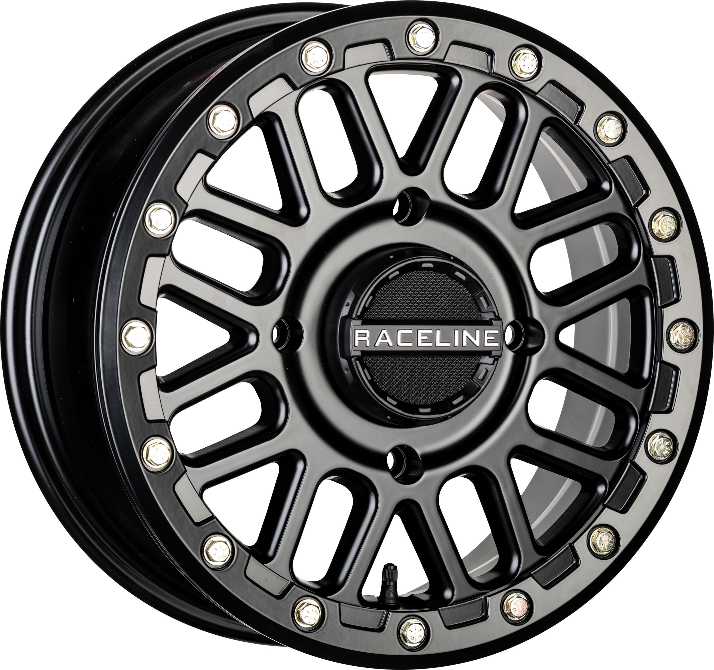 ATV / UTV Podium Beadlock Wheel 14X7 4/137 5+2 (+10Mm) Black by Raceline