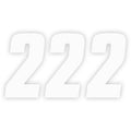 FX Factory Number 2 White 7" by Factory Effex