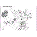 CYLINDER HEAD ASSY (WITHOUT FUEL VAPORIZATION SYSTEM) - 2025 CFMOTO CFORCE 500 S