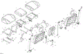 BODY - SEAT - 2025 CAN AM DEFENDER HD10 X MR - HYPER SILVER - 67" WIDTH
