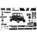 BODY - DECALS - 2022 CAN AM DEFENDER MAX HD10 LONE STAR CAB
