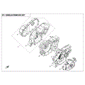 CRANK CASE ASSY - 2017 CFMOTO UFORCE 800 EPS
