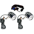 LED Fog Light Universal Chrome by Custom Dynamics