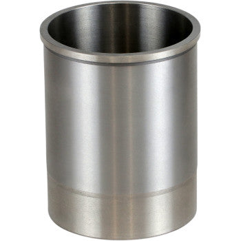The Yamaha Cylinder Sleeve 100.00 mm by La Sleeve is a smooth, precision-engineered metal cylinder with an open end, ideal for industrial or laboratory use and perfect for centerless grinding applications.