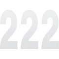 FX Number 2 White 8" by Factory Effex