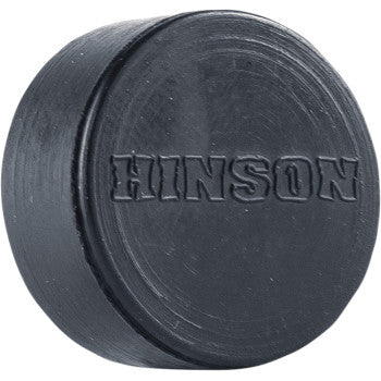 A Cushion Kit by Hinson Racing, black with "HINSON" embossed in large letters on top, inspired by the quality of Hinson Billetproof clutch baskets.