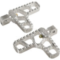Indian Serrated Heel Pegs - Silver by Joker Machine
