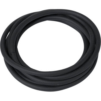 Black rubber gasket seal coiled in a circular shape for Polaris clutch cover.