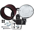 Air Cleaner Kit with Cover - Nostalgic Script - Chrome by S&S Cycle