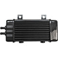 Universal Oil Cooler - 10-Row - Gloss Black by Jagg Oil Coolers