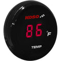 I Gear Thermometer Red Digits by Koso North America