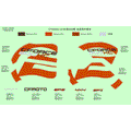 DECAL CRYSTAL ORANGE - 2020 CFMOTO CFORCE 800 XC