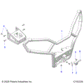 BODY: FRONT BUMPER UTILITY - 2021 POLARIS SPORTSMAN 570 UTILITY EPS