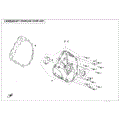 LEFT CRANKCASE COVER ASSY - 2025 CFMOTO CFORCE 1000 TOURING