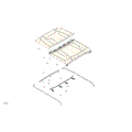 BODY - ROOF - 2026 CAN AM DEFENDER MAX HD11 LTD CAB - MACCHIATO SATIN - 65" WIDTH - (2)
