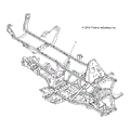 CHASSIS: FRAME - 2017 POLARIS SPORTSMAN 570 SP