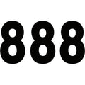 Pro Number 8 Black 7" by Factory Effex