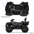 BODY: DECALS GRAPHIC - 2023 POLARIS SPORTSMAN TOURING 570