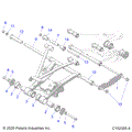 SUSPENSION: REAR CONTROL ARM MOUNTING - 2023 POLARIS SPORTSMAN 570 6X6