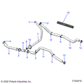 ENGINE: COOLING SYSTEM HOSES - 2025 POLARIS SPORTSMAN 450 HO UTILITY 50S