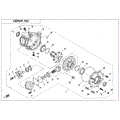REAR AXLE (NO DIFFERENTIAL) - 2025 CFMOTO CFORCE 800 TOURING