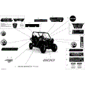 DECALS - DPS - 2020 CAN AM MAVERICK TRAIL 800