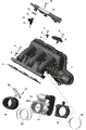 ROTAX - AIR INTAKE MANIFOLD AND THROTTLE BODY - 2026 CAN AM MAVERICK TURBO X - GRANITE GREY - 64" WIDTH
