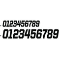 #4 Black 4 Race Series 3/Pack By D'Cor