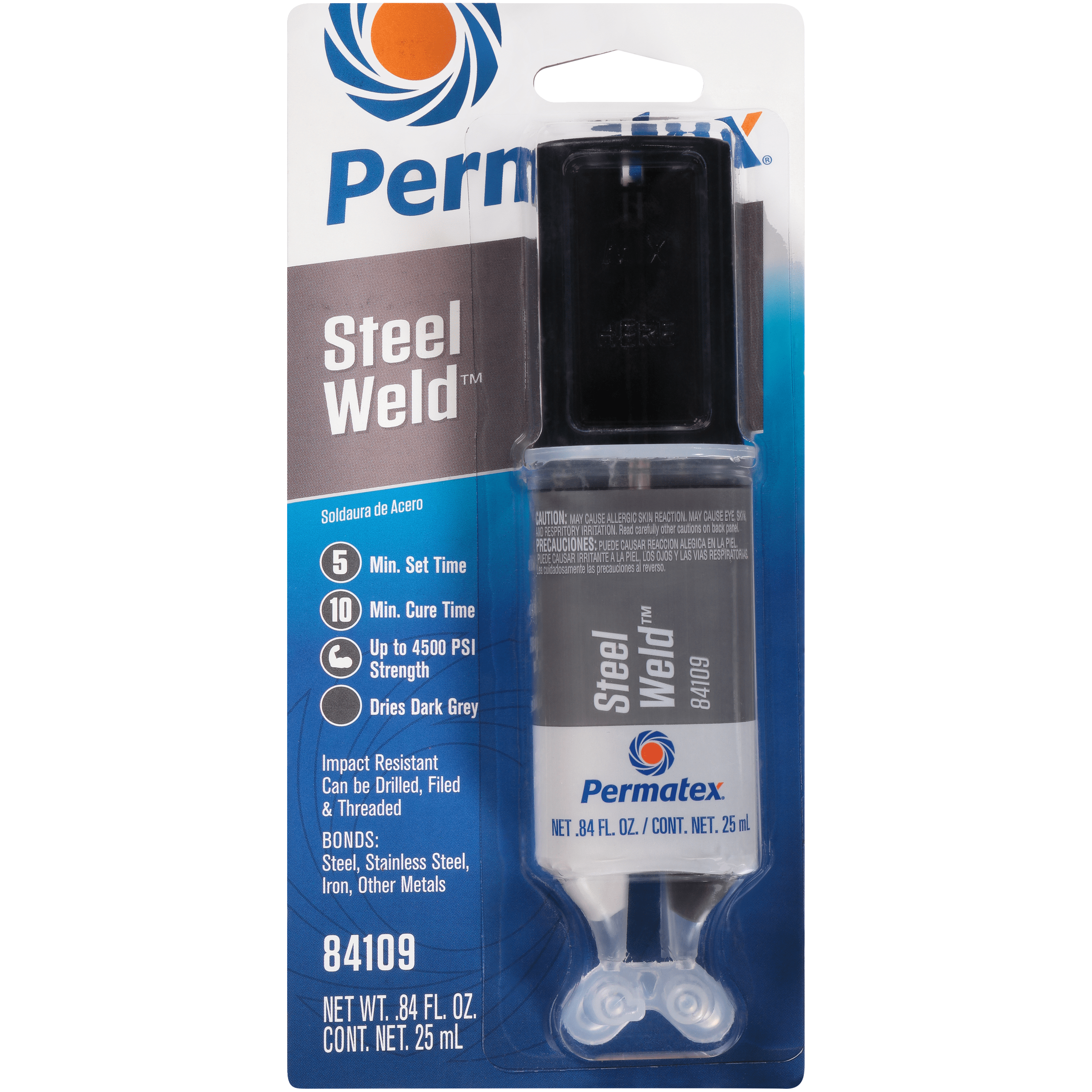 4 Min. Multi-Metal Epoxy 0.84 Fl. Oz 6/Case by Permatex 84109 Epoxy